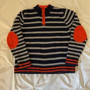 EUC Boys Hanna Andersson half zip sweater size 10
